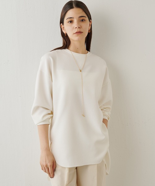 Whim Gazette（ウィム ガゼット） ブラウス シャツ Vガゼットプル