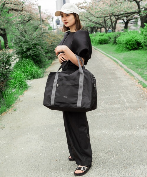 DEVICE+ ボストンバッグ 「折りたたんで収納可能」DEVICE＋ デバイス