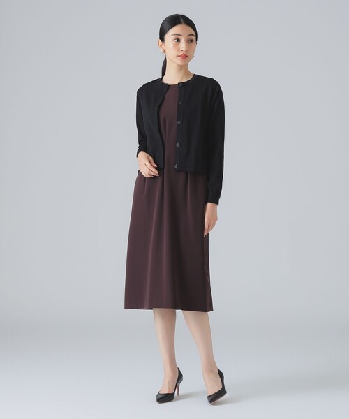 EFFE BEAMS（エッフェ ビームス） カーディガン バック タフタ