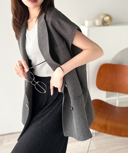 classicalelf（クラシカルエルフ） ベスト ジレ 大人のテーラードジレ