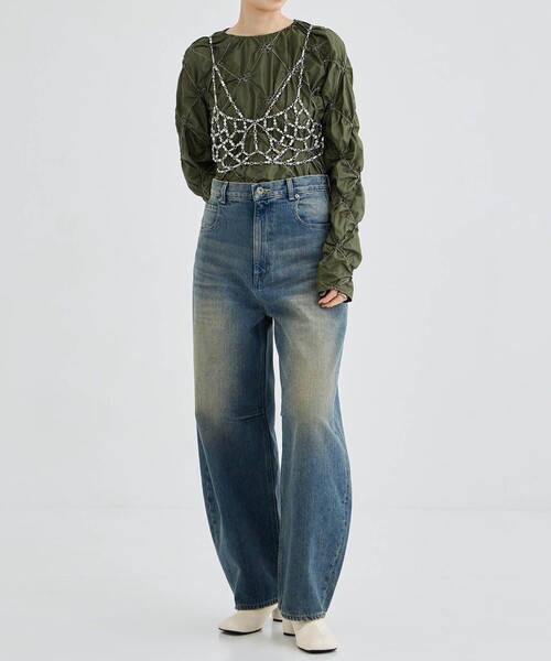 MURAL（ミューラル） ベスト ジレ 「MURRAL/ミューラル」Jewel bustier