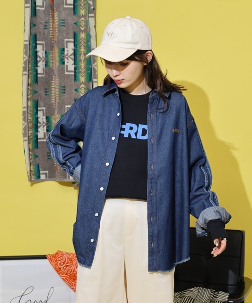 NERDY シャツ NYデニムシャツ メンズ レディース : ZOZOTOWN Yahoo!店