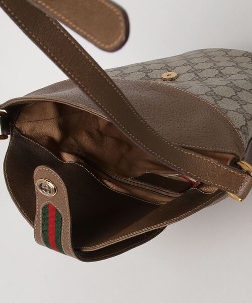 GUCCI（グッチ） ショルダーバッグ - ブラウン レディース : ZOZOTOWN