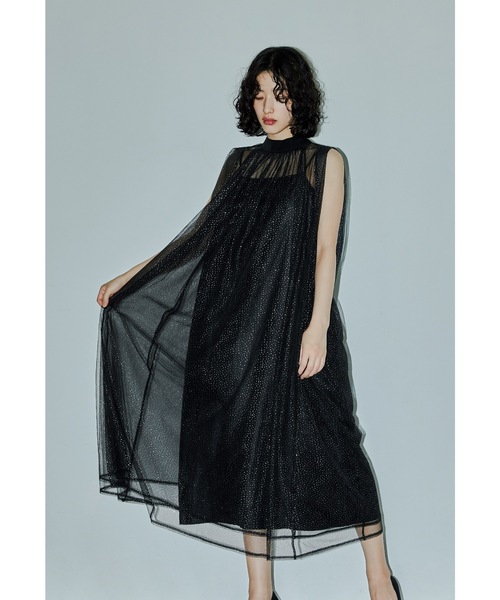 niana（ニアナ） ドレス シアーラメAラインドレス マタニティ 妊婦