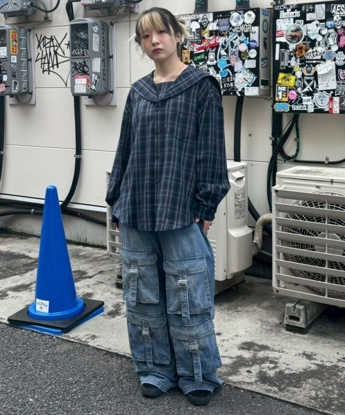 Candy Stripper（キャンディーストリッパー） ブラウス シャツ SAILOR