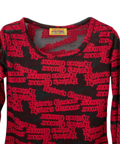 HYSTERIC GLAMOUR（ヒステリックグラマー） tシャツ TYPE LOGO柄ジャ