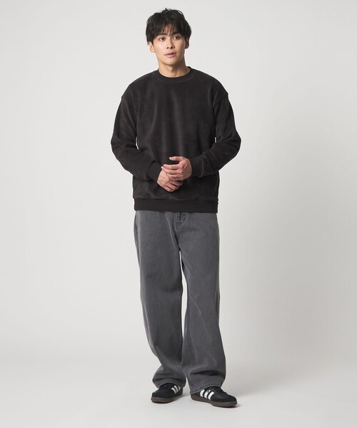 A DAY IN THE LIFE トレーナー スウェット ボンディング コーデュロイ