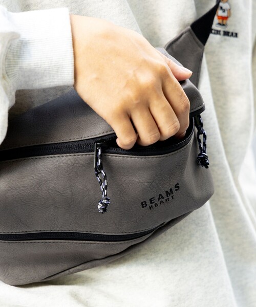 BEAMS HEART（ビームス ハート） ウエストポーチ ツイストジップ ミニ