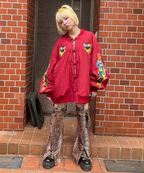 Candy Stripper（キャンディーストリッパー） ma1 ma-1 BURNING TIGER