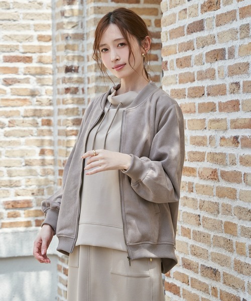 ikka（イッカ） ブルゾン アウター 「雑誌InRed11月号掲載」フェイク