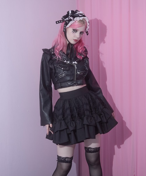 AVENCHUMU レザージャケット ライダース Bad princess riders jacket