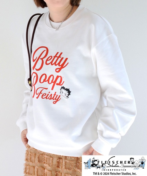 BETTY BOOP（ベティ ブープ） トレーナー スウェット 「Betty Boop(TM