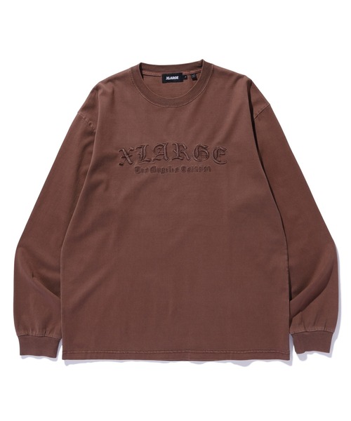 XLARGE（エクストラ ラージ） tシャツ PIGMENT DYED OLD ENGLISH LOGO