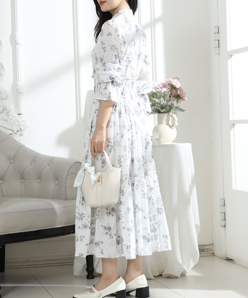 Lace Ladies（レースレディース） ワンピース 花柄 ウエスト