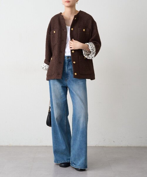 Loungedress（ラウンジドレス） ジャケット ノーカラージャケット