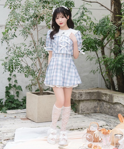 Honey Cinnamon（ハニーシナモン） セットアップ ポイントリボン配色