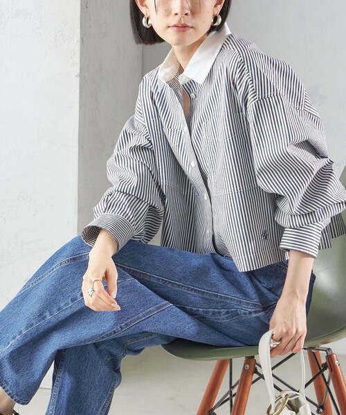 ひまちゃん】KOBINAI クロップドシャツ ひまちゃん】KOBINAI