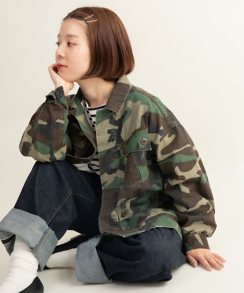 CHILD WOMAN（チャイルドウーマン） ミリタリージャケット モッズ