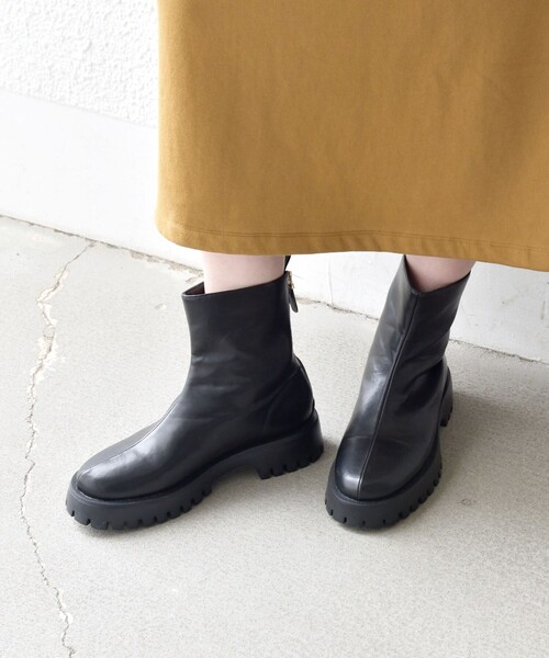 SHIPS any ブーツ any: プラットフォーム ショート レディース