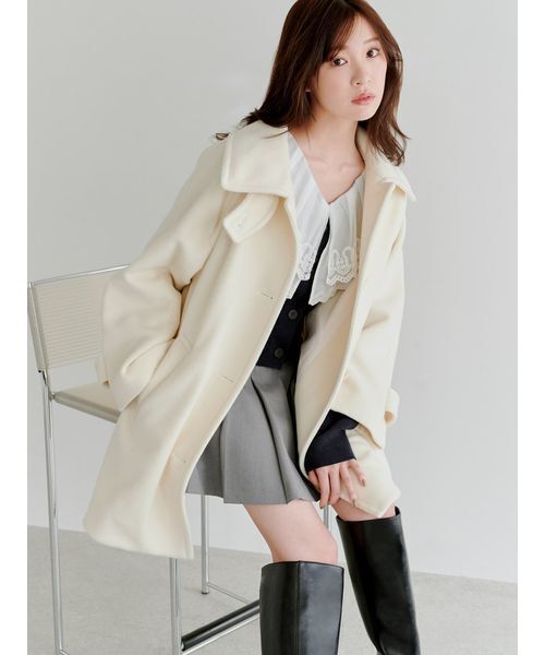 SNIDEL（スナイデル） ステンカラーコート コート ステンカラーミドル