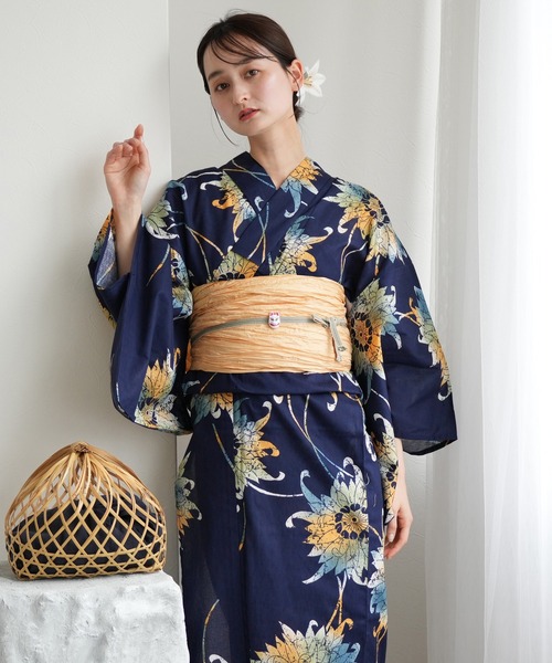 utatane 浴衣 選べる浴衣3点セット ニコアンティークオリジナル 国内