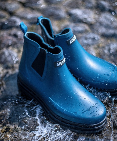 AIGLE（エーグル） レインシューズ 長靴 厚底 防水 ソフトレイン M2