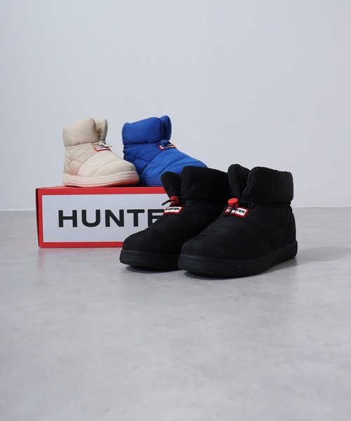 HUNTER（ハンター） ブーツ レディース イン/アウト パファー ブーティ