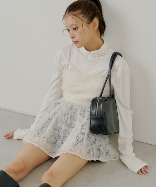 Chico（チコ） ブラウス シャツ 「SALON by Chico」ローズチュール