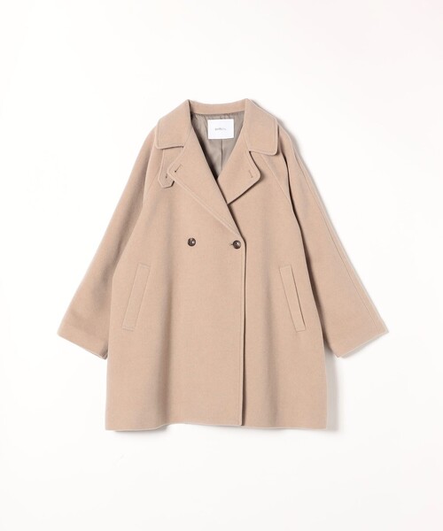 SHIPS any コート アウター any: スタンド ＆ ダブル カラー 24FW