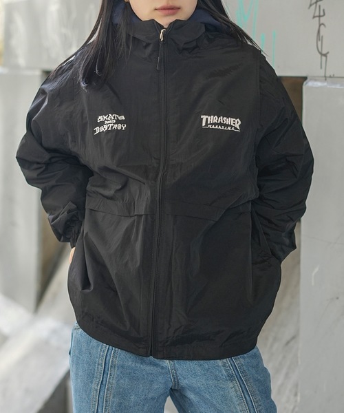 THRASHER（スラッシャー） ナイロンジャケット 2WAY NYLON JACKET