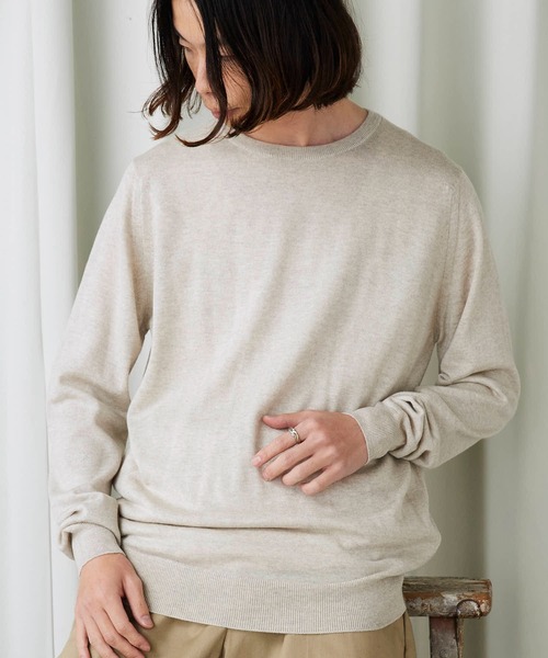 JOHN SMEDLEY（ジョンスメドレー） セーター ニット PULLOVER CN LS