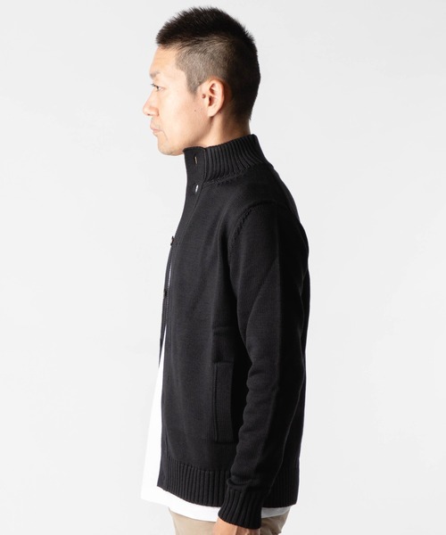ZANONE（ザノーネ） カーディガン ZANONE CHIOTO STAND KNIT CARDIGAN