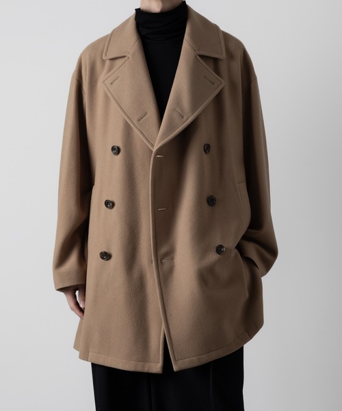 ATO（アトウ） pコート ピーコート OVERSIZED PEA COAT メンズ
