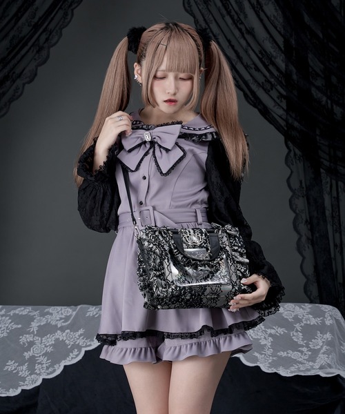 Pal elfy ショルダーバッグ バッグ オーロラレースミニ姫痛バ/地雷系