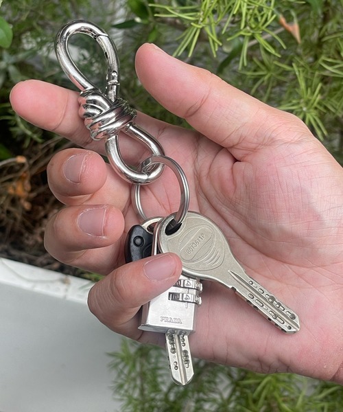 SEN TOKYO キーホルダー ツイストノットアクセサリー キーリング