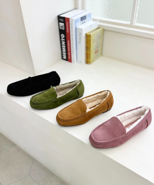 WA ORiental TRaffic デッキシューズ モカシン ＼ ふわふわ あったか