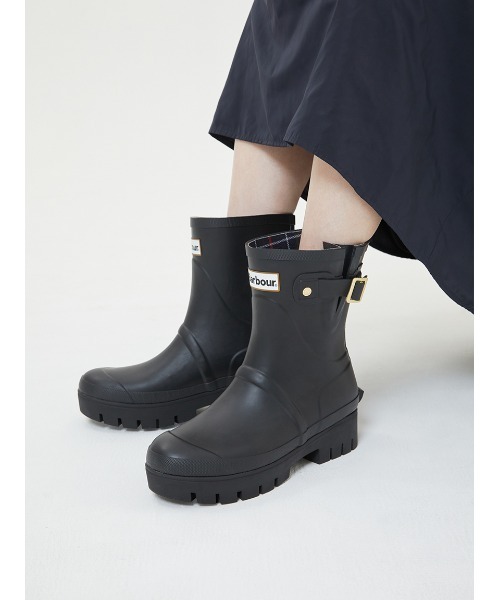 Barbour（バブアー） 長靴 レインブーツ Raelynn サイドストラップ