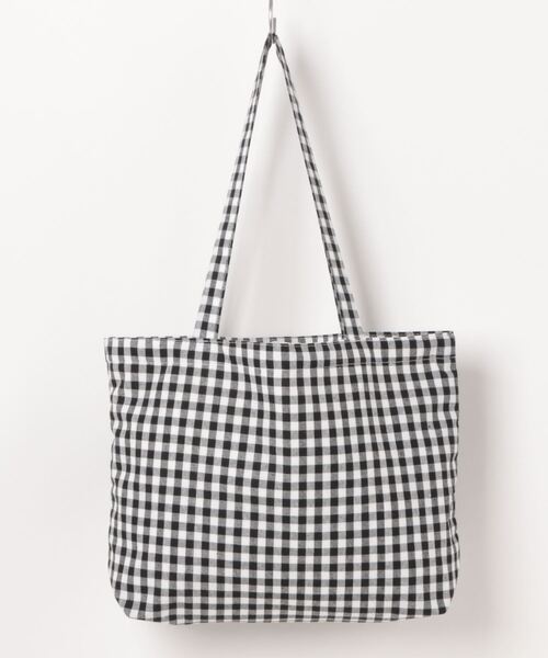 Mignonjour トートバッグ FReePLACe/A4サイズ ギンガムチェックトート