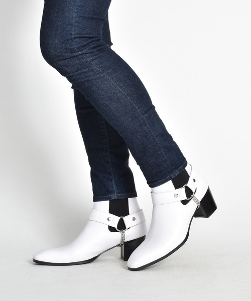 endevice（エンデヴァイス） ブーツ サイドゴア レザー リングブーツ