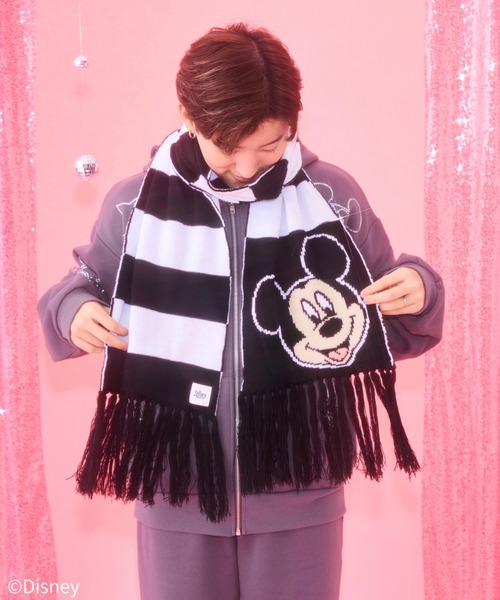 Disney（ディズニー） マフラー ストール ミッキーマウス＆ミニー