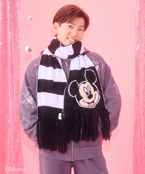 Disney（ディズニー） マフラー ストール ミッキーマウス＆ミニー