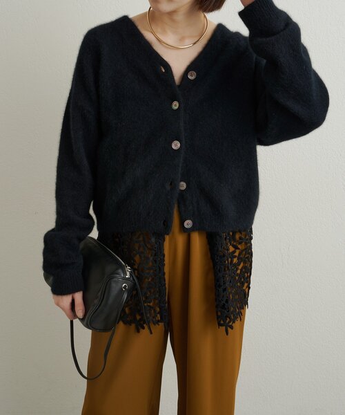 Omekashi（オメカシ） キャミソール レースオーバーキャミソール