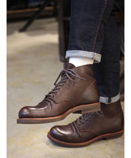 MR.OLIVE（ミスターオリーブ） ブーツ 「撥水レザー」ウォーター