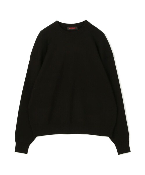 CABaN（キャバン） セーター ニット コットンカシミヤ クルーネック