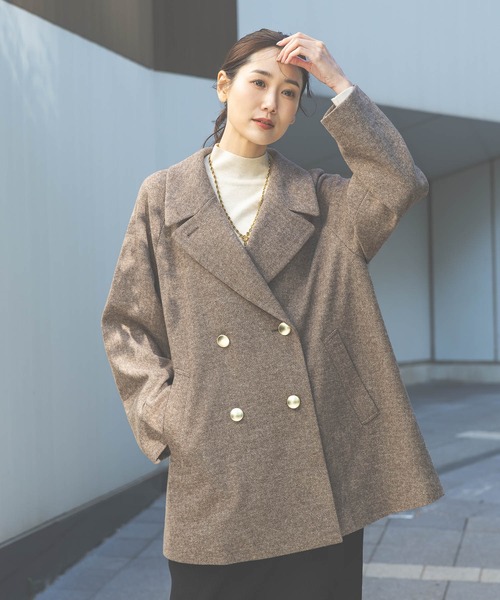 GLOBAL WORK（グローバルワーク） コート チェスターコート 軽やか