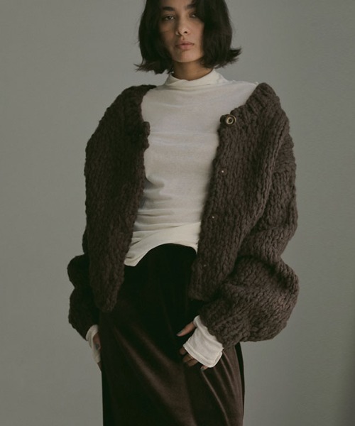 ETRE TOKYO（エトレトウキョウ） カーディガン 2wayハンドニット