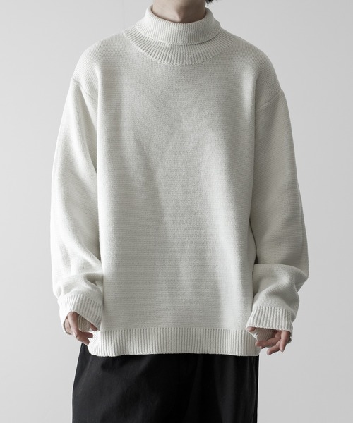 RUUBON セーター ニット relax turtle neck knit / リラックス