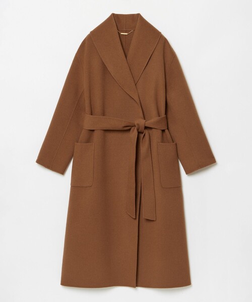 allureville（アルアバイル） トレンチコート コート カシミヤ混リバー