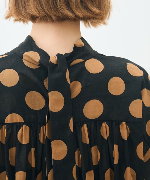 TOMORROWLAND collection ブラウス シャツ イヴェールドットプリント