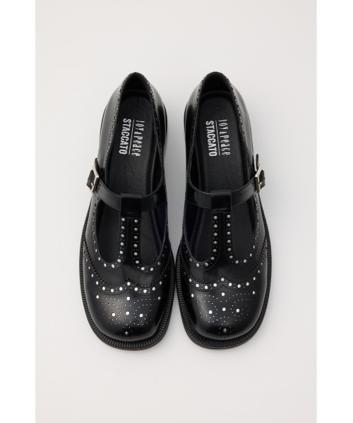 STACCATO（スタッカート） ローファー Tストラップマニッシューズ